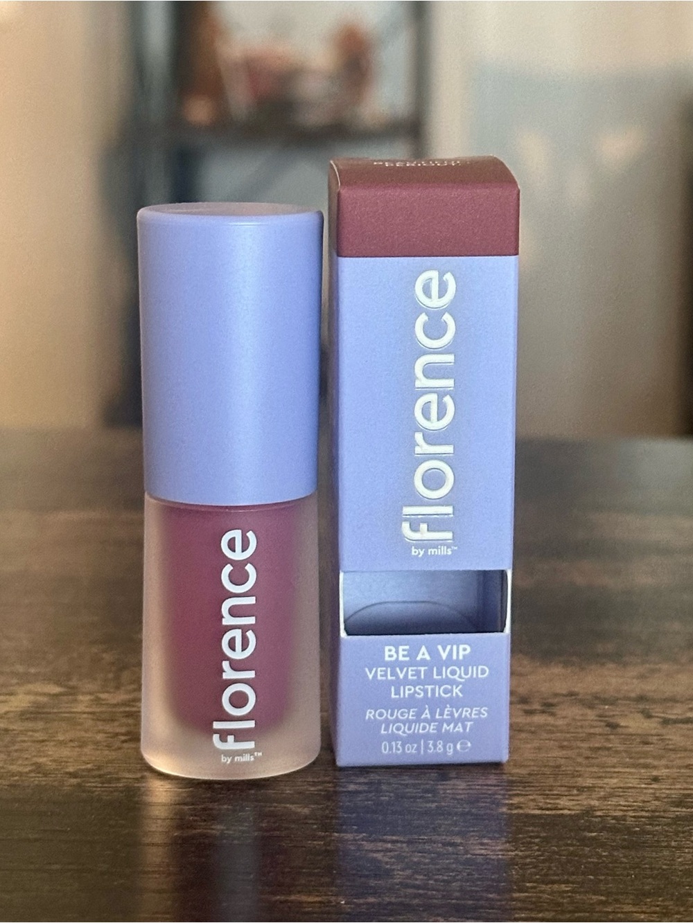 Florence By Mills Be A VIP Velvet Liquid Lipstick in Beautiful Peridot